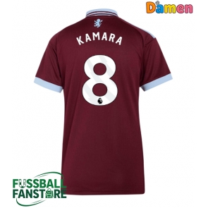 Aston Villa Boubacar Kamara #8 Replik Heimtrikot Damen 2026-27 Kurzarm